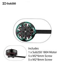 Sub250 Brushless Motor Suitable 1804 2450KV 3450KV Ultra-light for 3.5-5 Inch Long Range FPV Drone with Screw Accessories RC