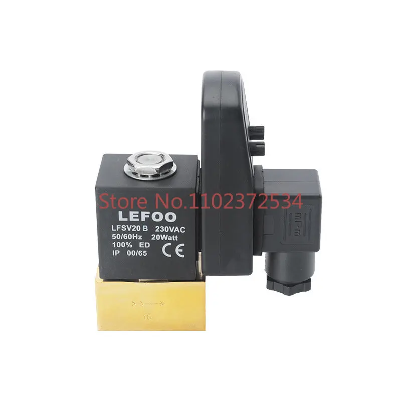 Drain solenoid valve 2-way normally closed 2-position 2-way press solenoid switch