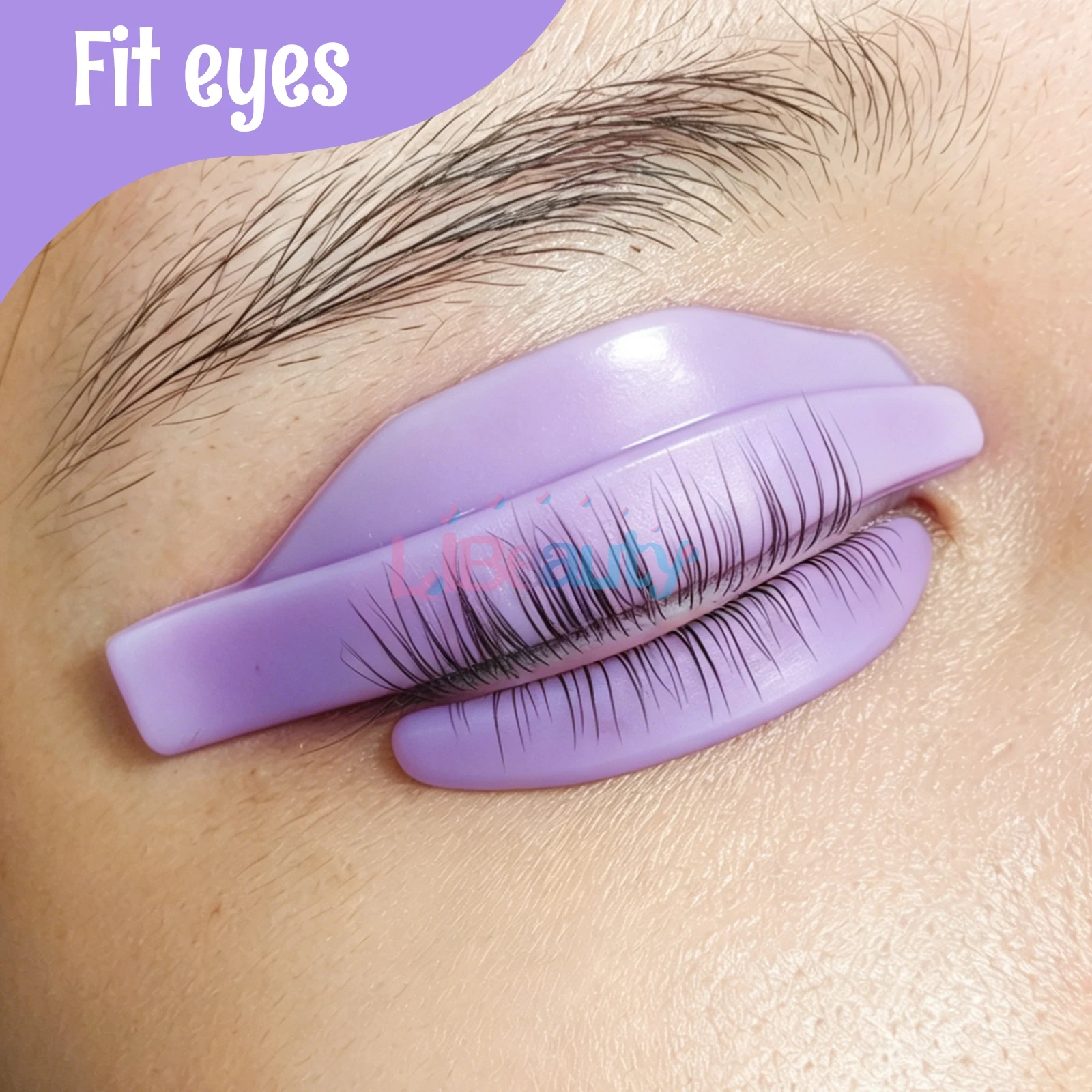 Libeauty 7 Paris Reusable Lash Lift Shield Pad Eeyelash Curling Iron Silicone Eyelashe Curler Accessories Applicator Makeup Tool