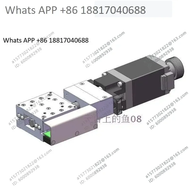 1PC for High-precision X-axis Stepper Motor Servo Linear Motion Translation Table Small Linear Sliding Table Stainless Steel