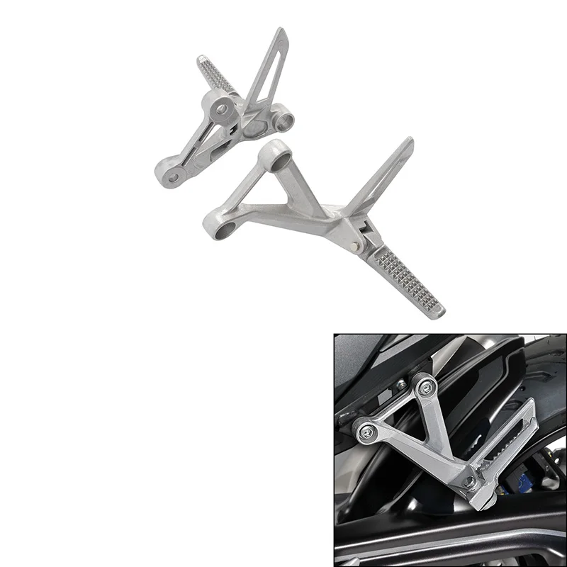 Rear Passenger Foot Pegs Bracket Set Fit For Honda CB500F CBR500R 2016-2023 Motorcycle