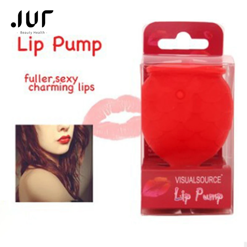 Women Sexy Silicone Full Lip Plumper Lips Soft Silicone Pout Tools Mouth Fish Natural Plump Shape Tool Lip Plumper Lips Care