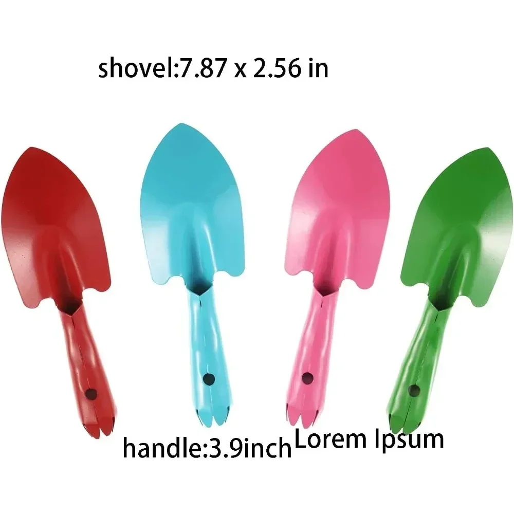 For 4 pieces of mini color shovel succulent, indoor and outdoor flowers, soil, plants digging and transplanting, gardening gifts