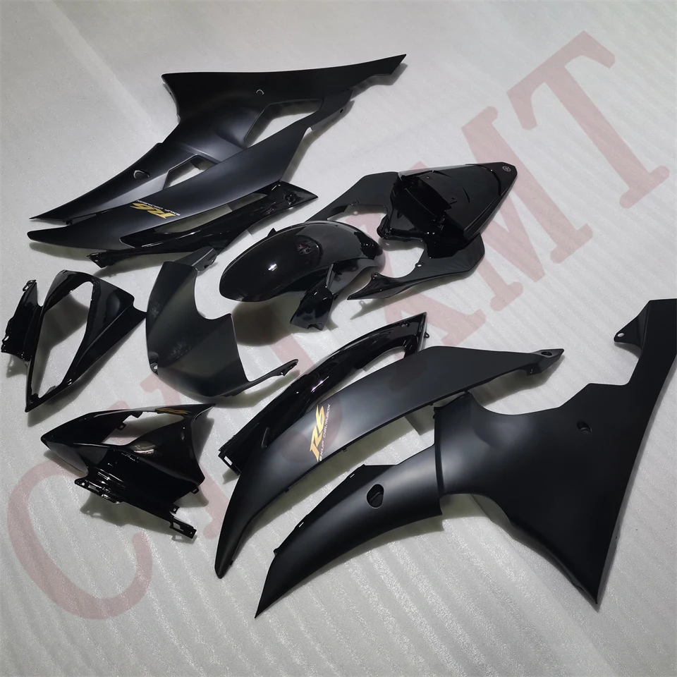 تخصيص الدراجات النارية Fairings لياماها YZFR6 YZF-R6 2008 2009 2010-2016 هدية سنام عدة YZF R6 08-16 غطاء إطاري بلاستيكي