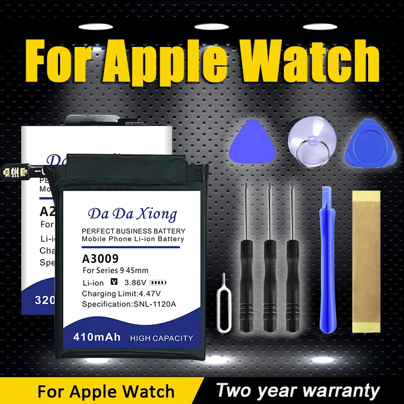 

A2552 A2663 A2810 A2815 A2721 A3009 A2954 A2956 A2749 Новый аккумулятор для Apple Watch Series 7 8 9 SE2 Ultra/Ultra2 40/41/45/49 мм