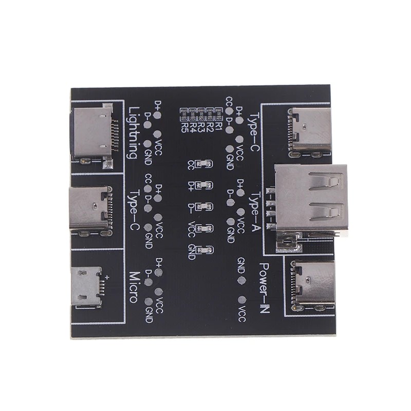 

Тестер USB-кабелей для Type-C — инструмент для тестирования линии передачи данных, короткого замыкания и переключателя