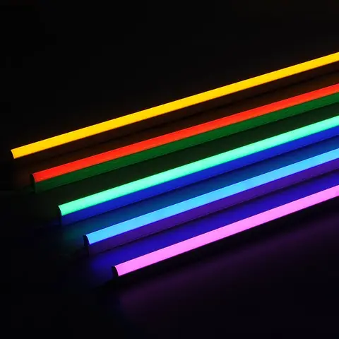 Lampa LED Tube Light 6W 8W T5 RGB do oświetlenia domu Lampa LED Bar Light Oświetlenie komercyjne Garaż Korytarz Kuchnia Pokój Lampka nocna
