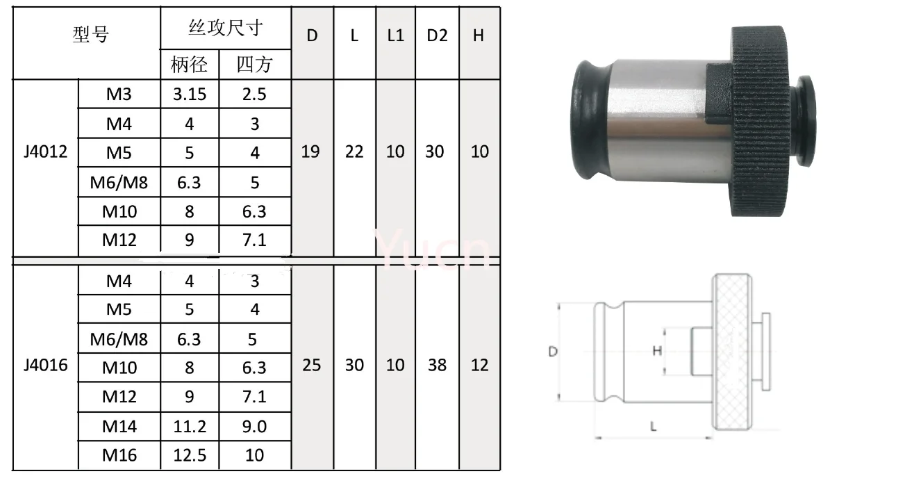 ISO JIS standard J4012 J4016 Pneumatic electric Quick change tapping chucks collet,for Mechanical Lathe For Drilling Machine,CNC