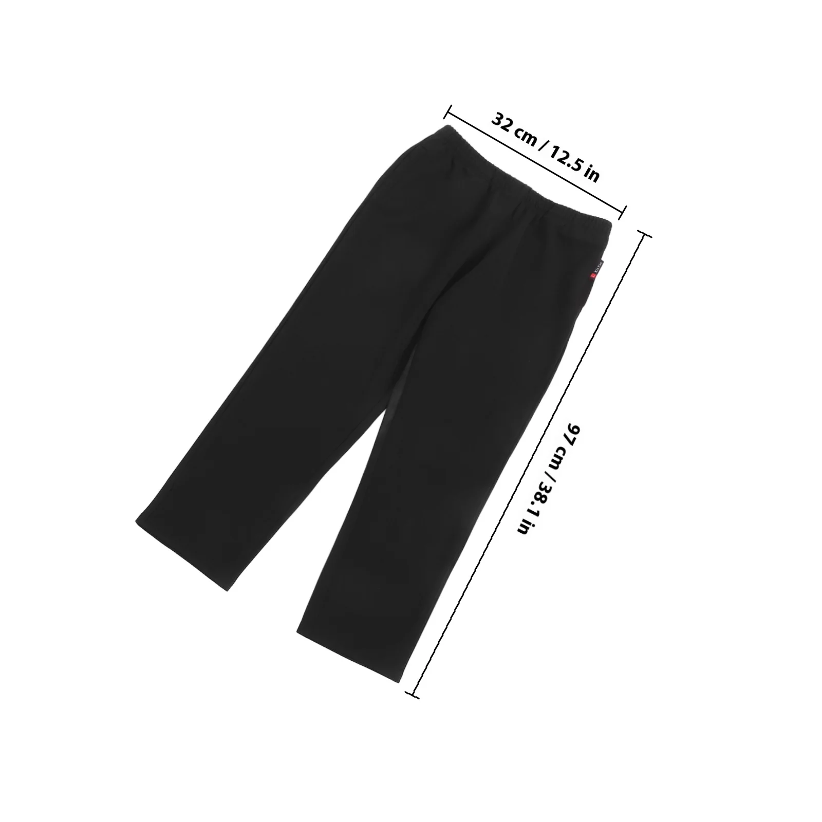 Pantaloni da cuoco traspiranti da uomo uniforme da cucina nera elastico in vita con coulisse pantaloni culinari da lavoro cargo per ristorante hotel