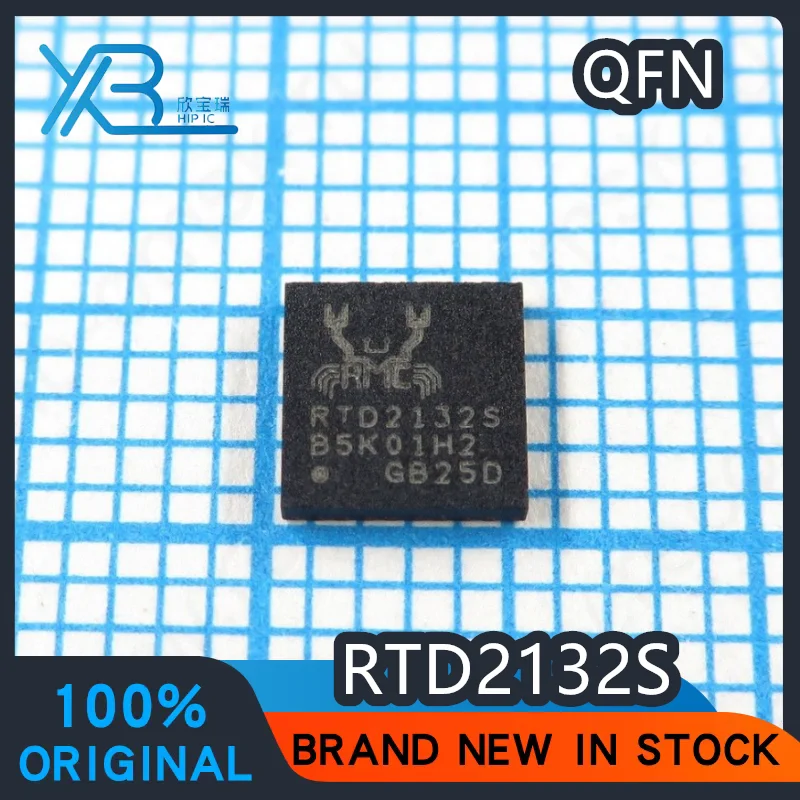

(3/20 pieces) RTD2132S QFN RTD2132 original authentic network card sound card chip spot delivery fast