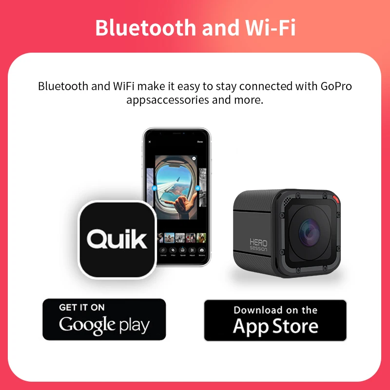 GoPro HERO4 Session Action Camera HD pocket mini camera wireless