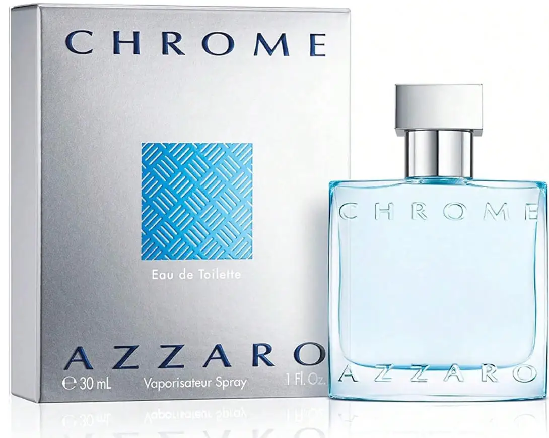 Azzaro Chrome Eau De Toilette Spray للرجال EDT عطر عطور أساسيات السفر 0.33oz/10ml 1oz/30ml 3.3oz/100ml 6.8oz/200ml