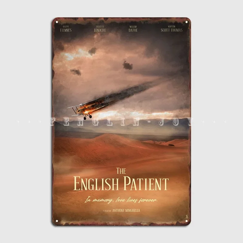 الإنجليزية المريض علامة معدنية نادي حفلة غرفة المعيشة الكلاسيكية المرآب الديكور تين تسجيل ملصق