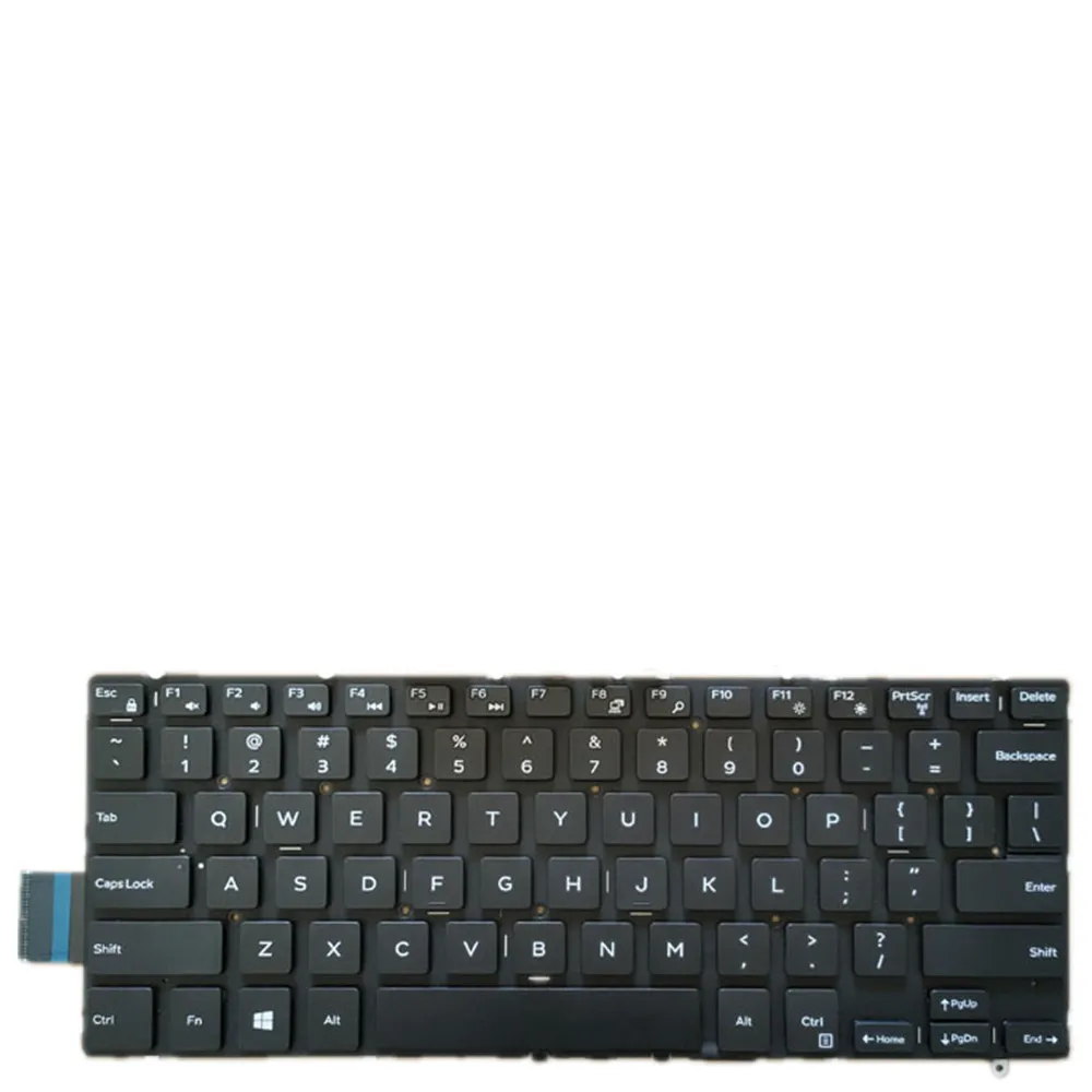 Laptop Keyboard For DELL Inspiron 14 7467 US UNITED STATES edition Colour Black