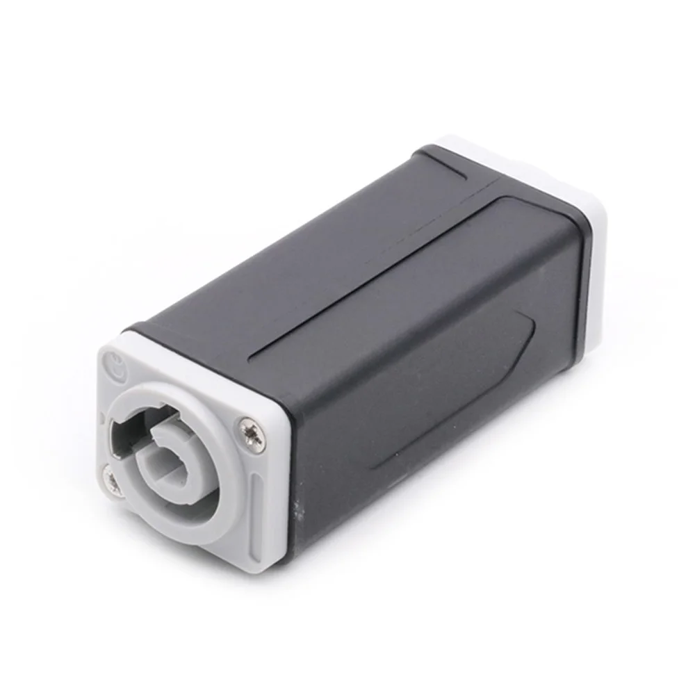 10pcs/lot 3 Pin AC Device Power Coupler Extender 20A/250V LED AC Power Adapter Stage Light AC Power Connectot Socket
