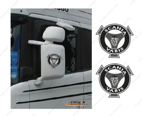 For Scania Vabis Mirror Decal,Sticker Graphic Streamline (32)