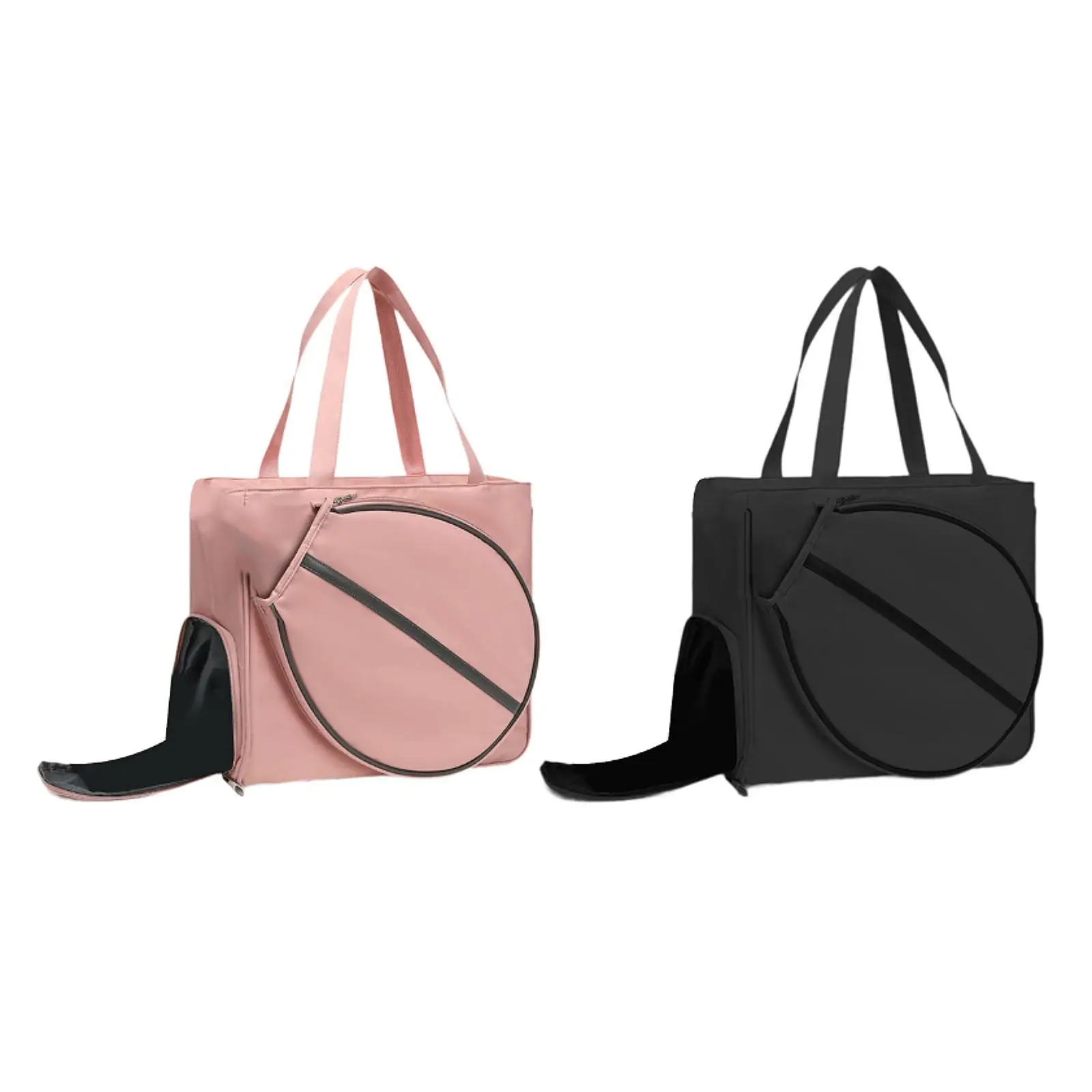 غطاء مضرب حقيبة التنس للياقة البدنية الاحترافية مع حقيبة مضرب التنس بسحاب #2