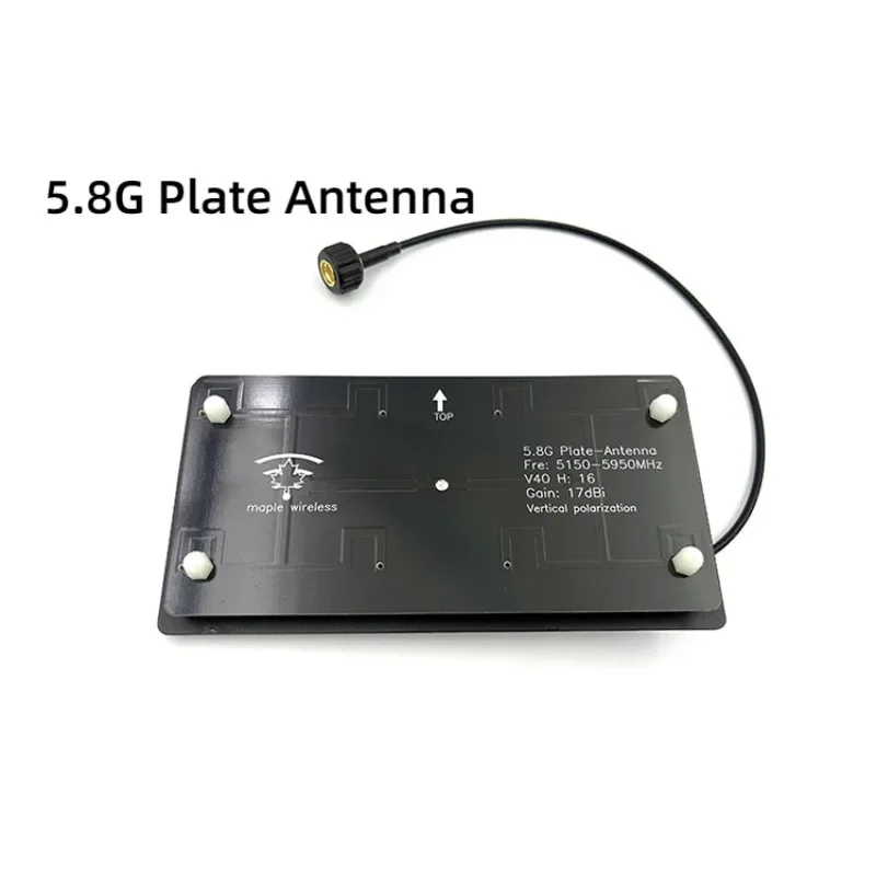 Antena de bordo fpv placa 17dbi 5.8ghz siyi hm30, transmissão de alta definição, rastreamento automático, imagem digital, antena integrada