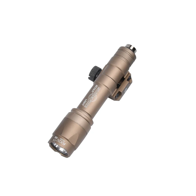 ยุทธวิธี M300 M600 SF Surefir ไฟฉาย M300A M600C ล่าสัตว์โลหะสีขาว LED High Power Airsoft Gear Fit 20 มม.ระบบ