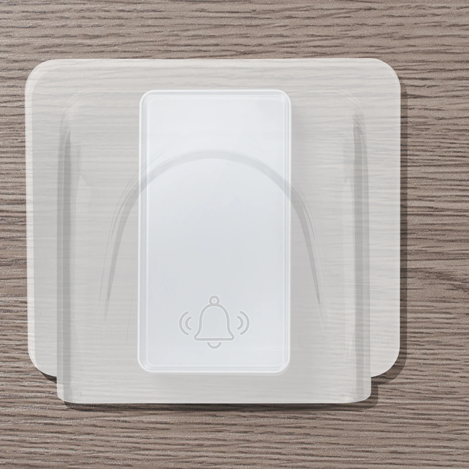 Waterproof Doorbell Cover Control Machine Protector Transparent Splash-Proof Fingerprint Machine Shell Acrylic