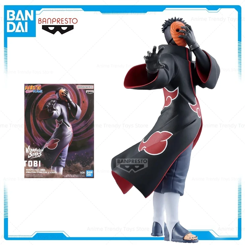 

In Stock Original BANDAI Banpresto NARUTO VIBRATION STARS Tobi PVC Anime Figures Action Figure Model Toys Gifts WY