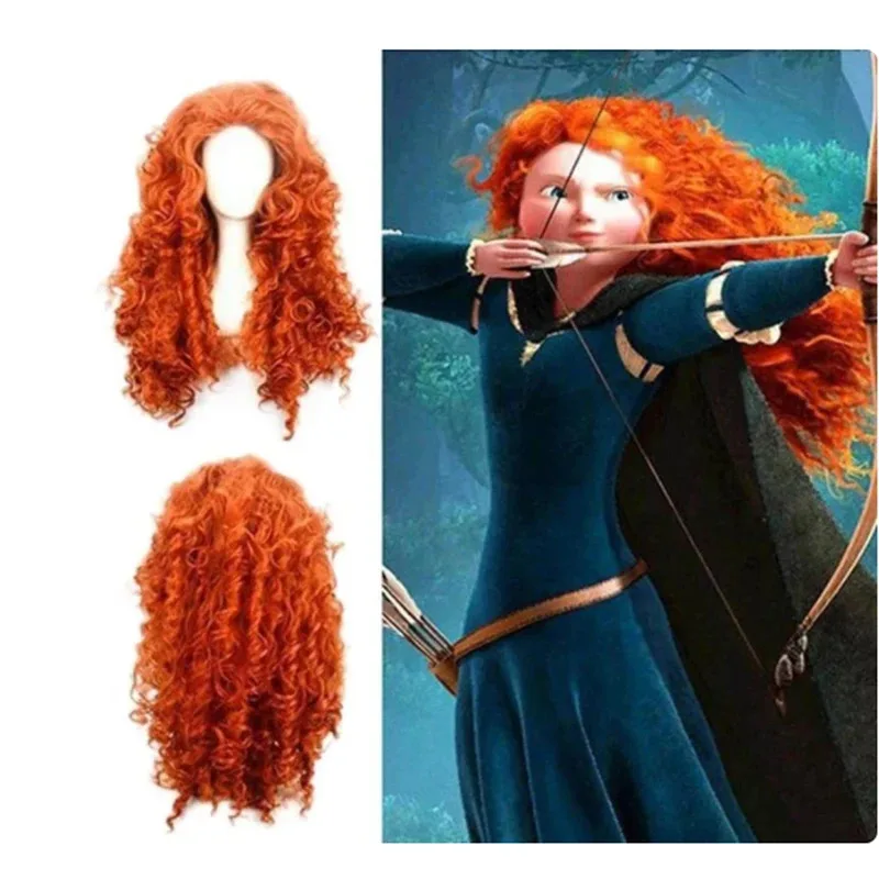 wiwiwi 123The Same Cosplay Costume Girls Halloween Brave Merida Princess Dress Kids Carnival Fantasia Children Birthday P