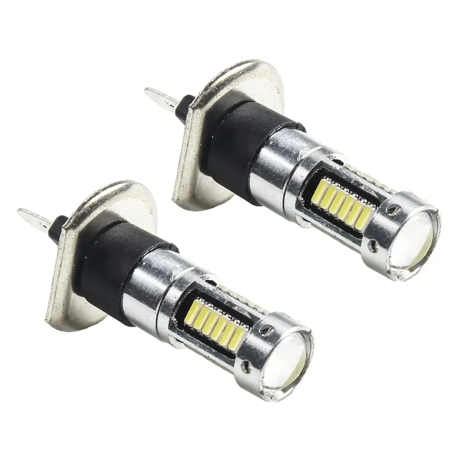 ハイパワーLEDカーライト,高出力電球,12vから24v,6000k,2x