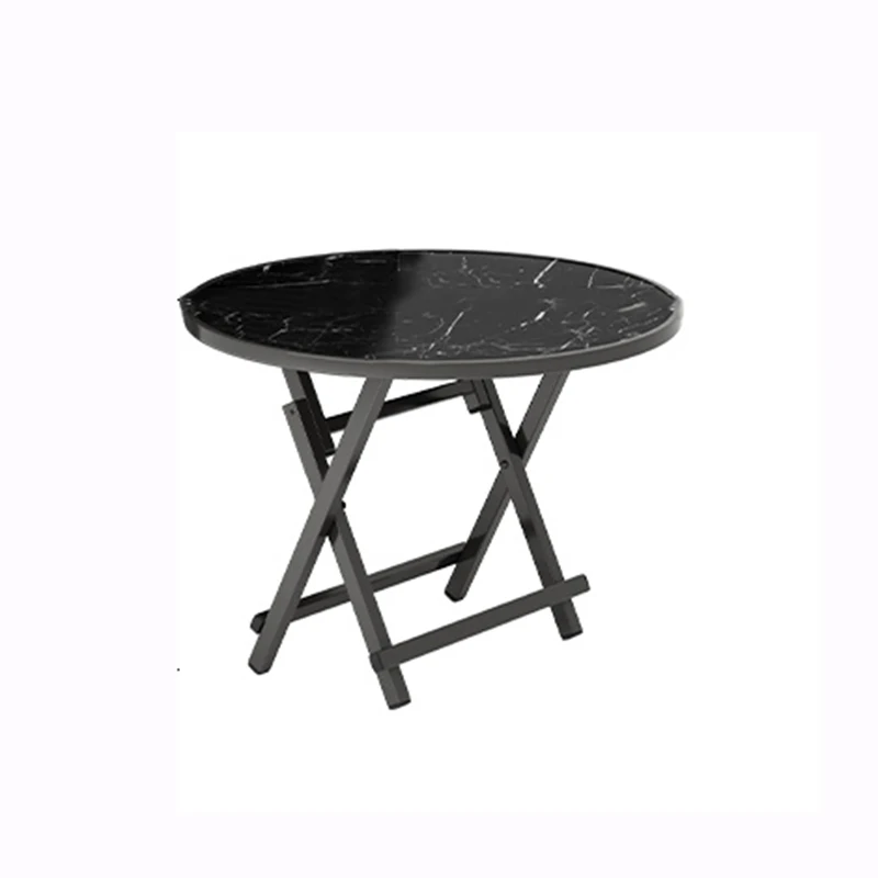 Portable Foldable Coffee Table Round Center Home Outdoor Modern Coffee Table Dinning Furniture Table Basse Makeup Tables