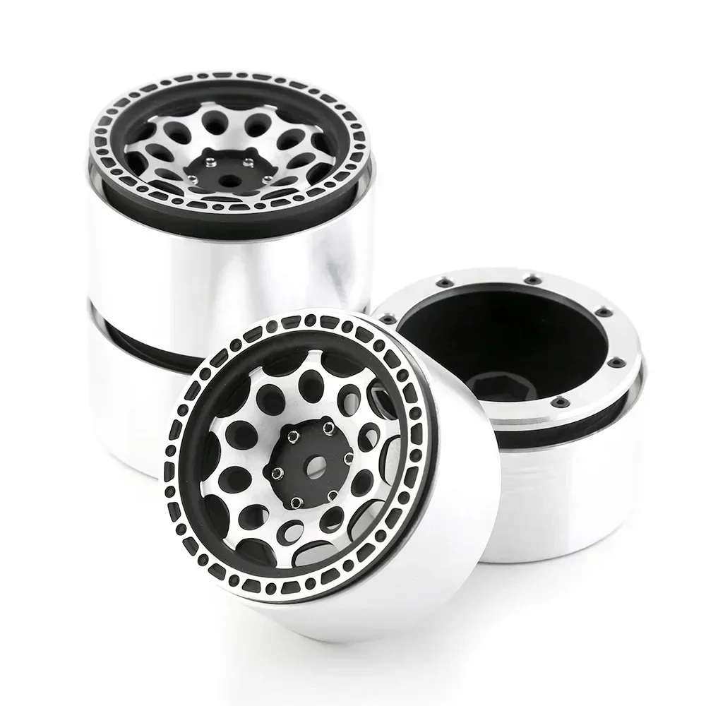 

2.2" Metal Beadlock Wheel Rim 12-Spokes for RC Crawler Car Trxs TRX4 TRX6 Axial SCX10 90046 RR10 Wraith