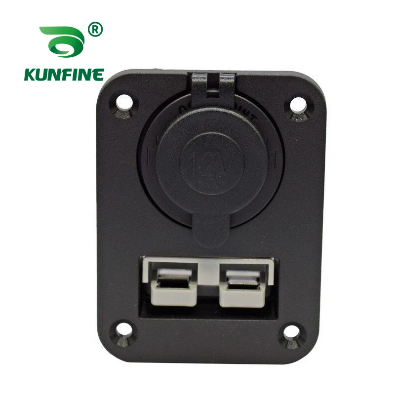 

Panel Mount Socket Connector 12-24V 50A Cigarette Lighter For Electric vehicles Bus Forklifts Tractors Golf Carts TouristVehicle