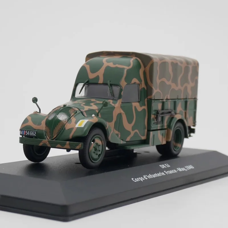 

IXO 1:43 Scale DK 5J Truck Alloy Military Vehicle Model Diecast Simulation Finished Product Toy Collection Gift Static Model