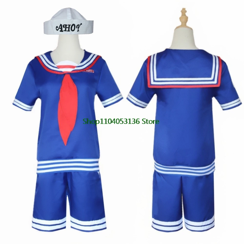 Stranger Things Season 4 Cosplay Costume Robin Steve Harrington Scoops Ahoy Adult Halloween Suit Sailor Uniform disfraz hombre