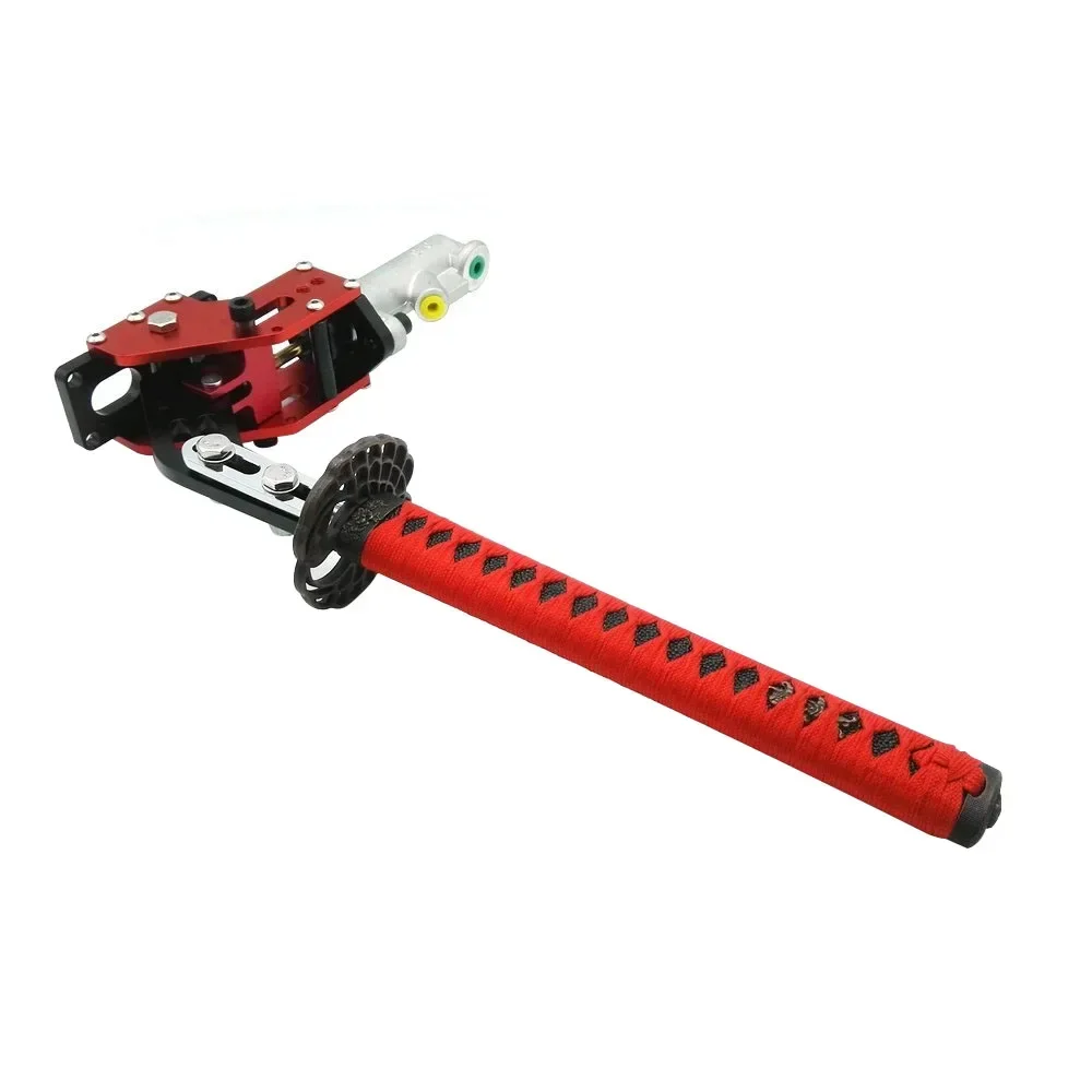 Car Styling Adjustable Hydraulic Drift Handbrake Samurai Sword Handle Parking Hand Brake
