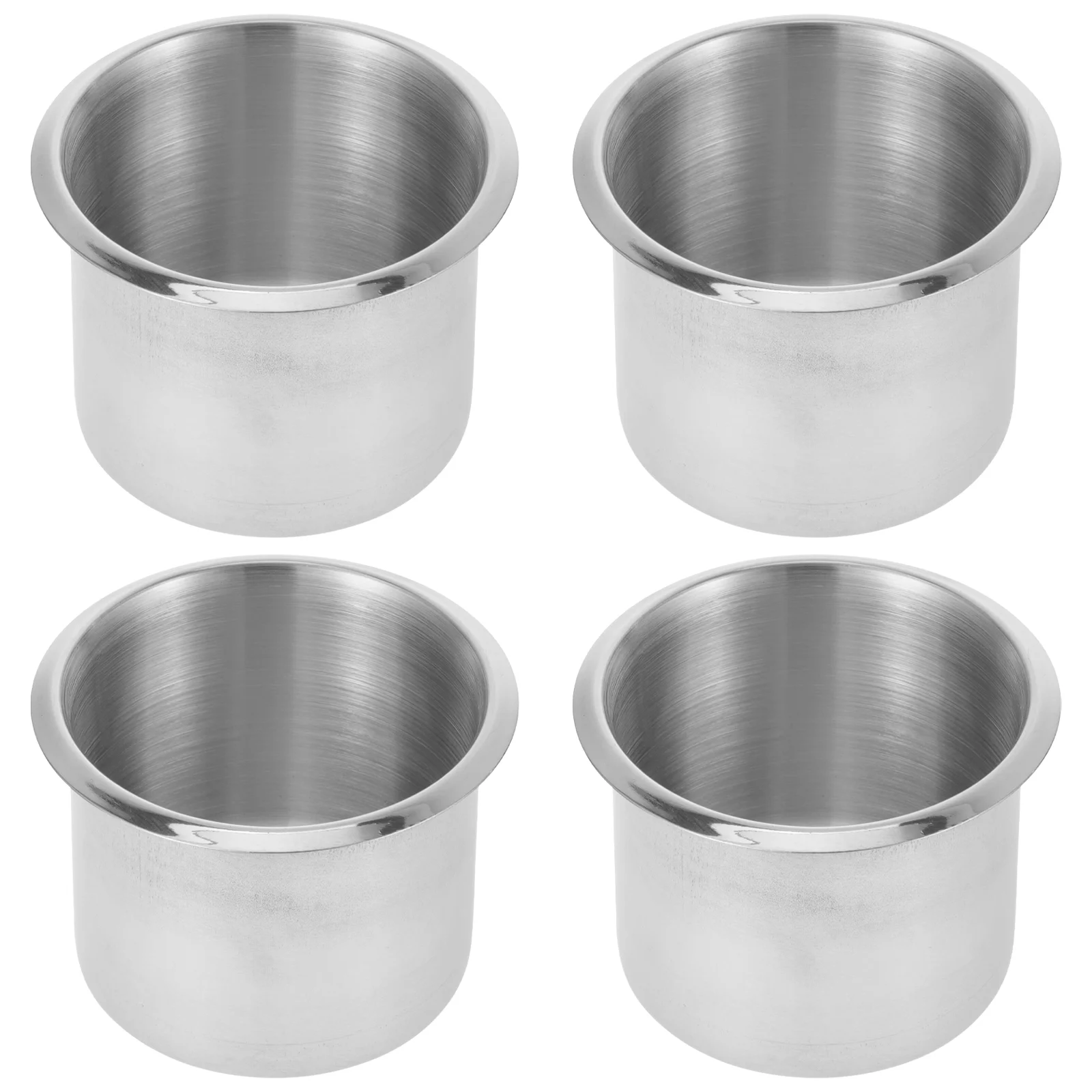 

4 Pcs Drink Cup Holder for Car Tea Table Drinks Holders Cars Seat Insert Extra Stainless Steel Work Camper Accessories