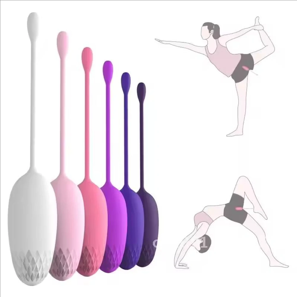 Female Kegel Training Ball With Beads Vaginal Dumbbell Ball Adult Supplies Female Postpartum Pelvic Floor Muscle Rehabilitation