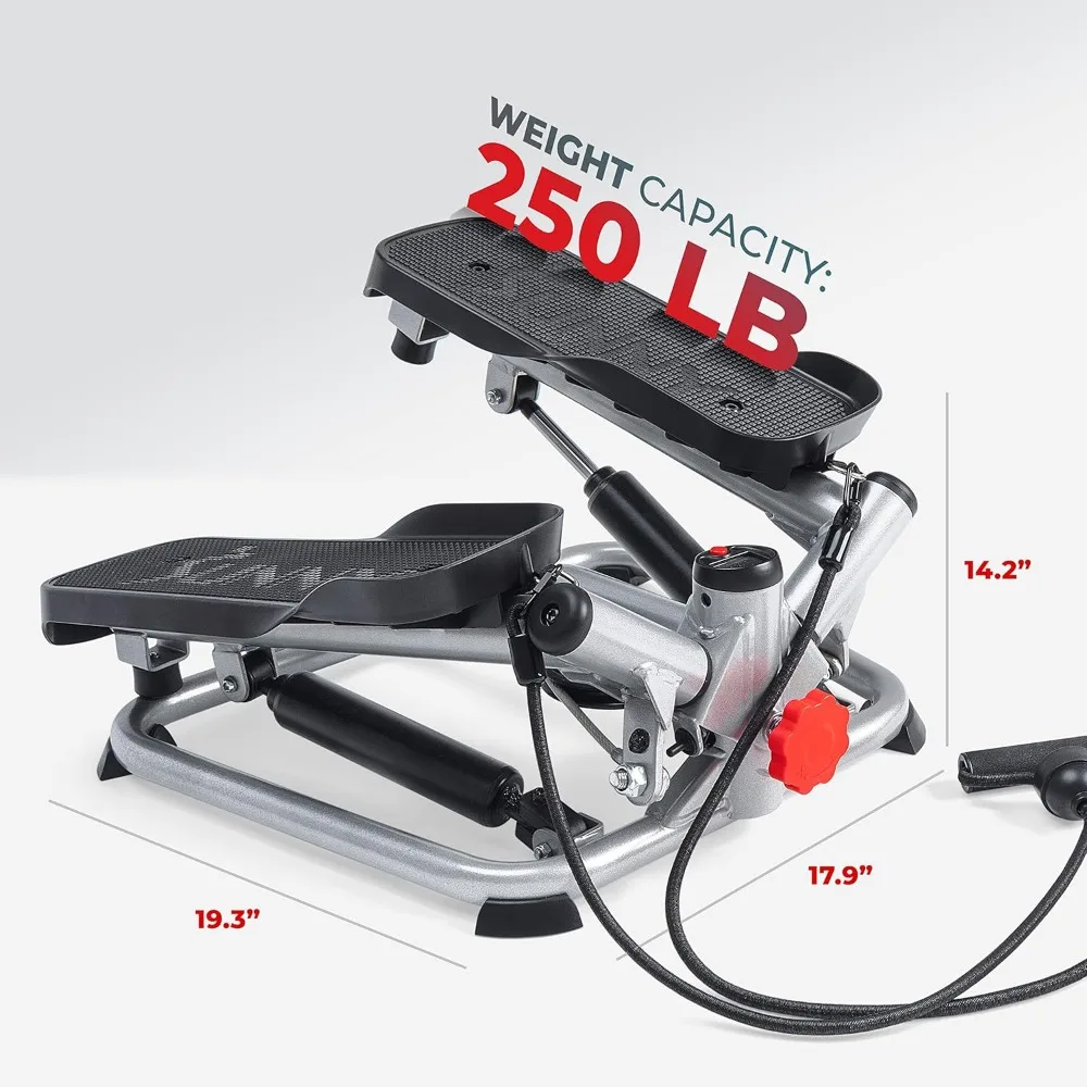 Twist Stepper Machine, Équipement d'entraînement cardio, Mini Stair Master Climber, Cuisse Space, Squat Stepper, Fret gratuit, Gym