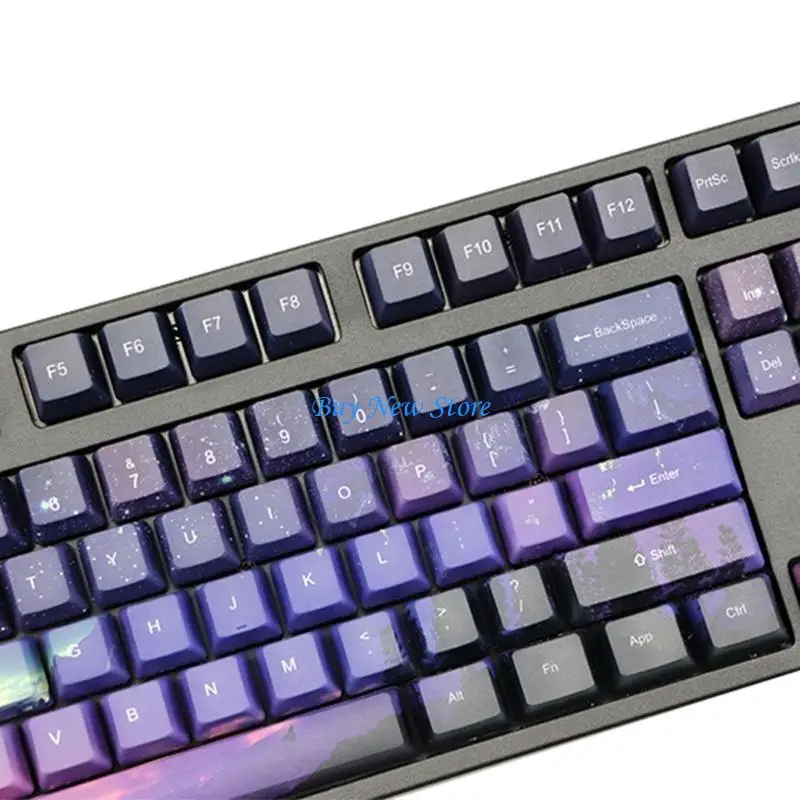 20ce Light Temat Dye Subbed PBT Keycaps Profil OEM dla mechanicznej klawiatury DIY