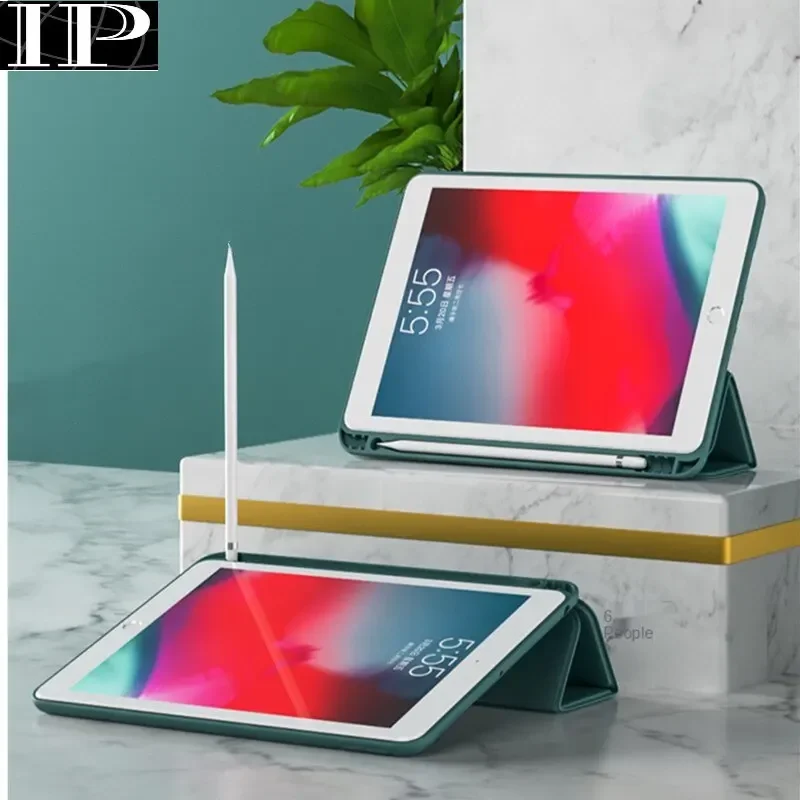 สําหรับiPad Air 4 5 พร้อมที่ใส่ดินสอสําหรับiPad 10.2 7th 8th 9th Generation Case 2021 2022 iPad Pro 11 พร้อมช่องใส่ปากกา