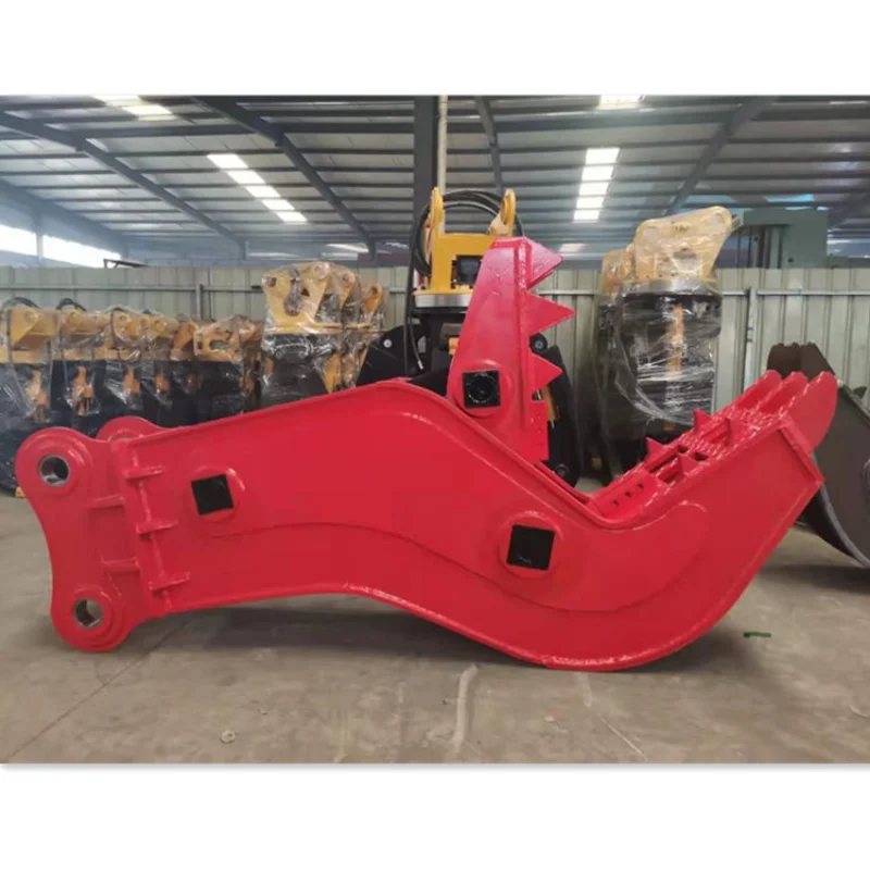 Hydraulic Pulverizer, Concrete Crusher, Demolition Pulverizer for Excavator Backhoe Digger Skid Loader