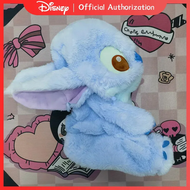 Lilo & Stitch Pelle semilavorata conchiglia 40CM-100CM Cartoon Winter Limited Doll Disney Anime Peluche ripiene Regalo di compleanno