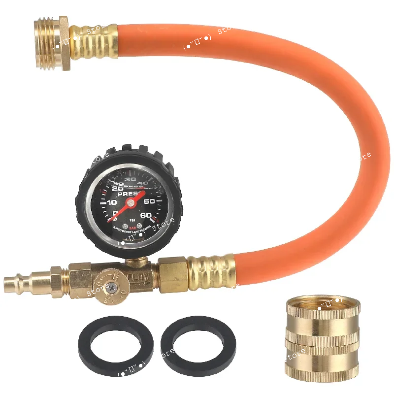 

rv rv blowing hose adapter with oil pressure gauge rv sprinkler adapter with pressure gauge