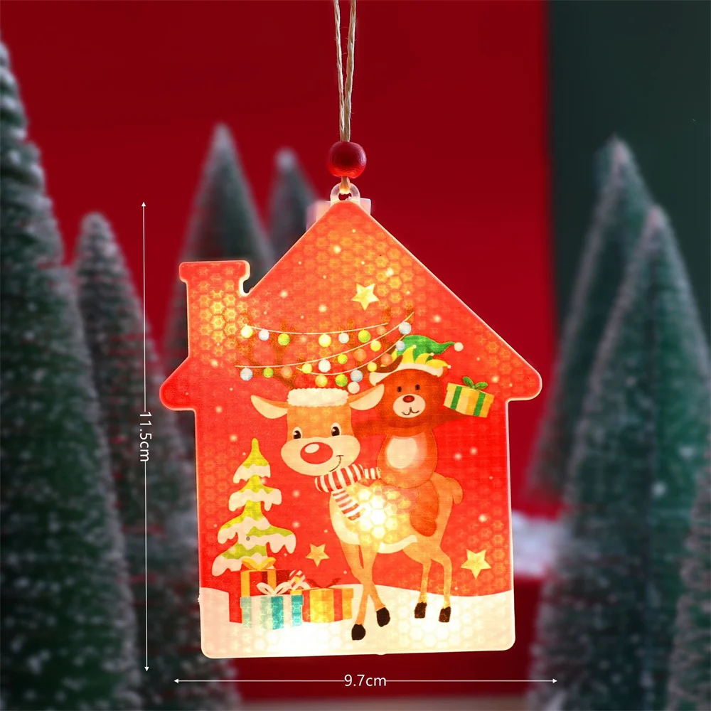 Decorazioni per l'albero di natale LED Light Indoor Room Interior Layout luci Nights regali creativi decorazione per l'atmosfera di natale