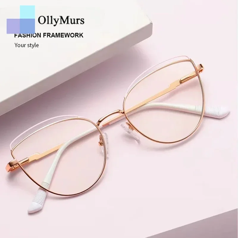 

Очки OLLYMURS: модные очки для чтения с защитой от синего света, оправа «кошачий глаз», женские солнцезащитные очки, мужские очки для чтения