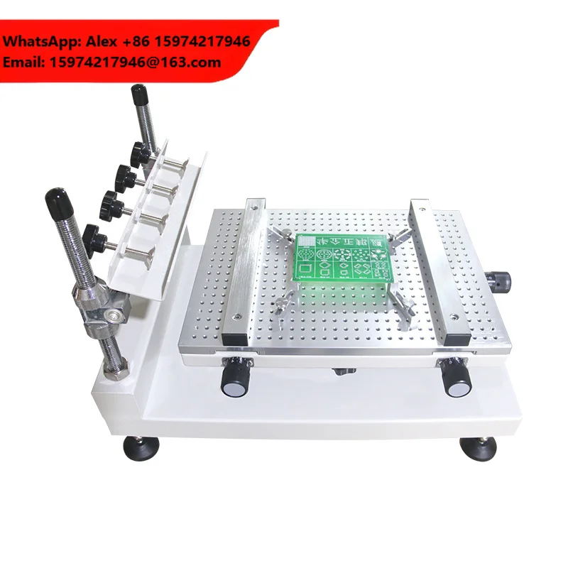ITECH PTR-A300 Small Desktop Manual Pcb Solder Paste Printer 250*400mm Solder Paste Stencil Printer For Smt Pcb Production Line