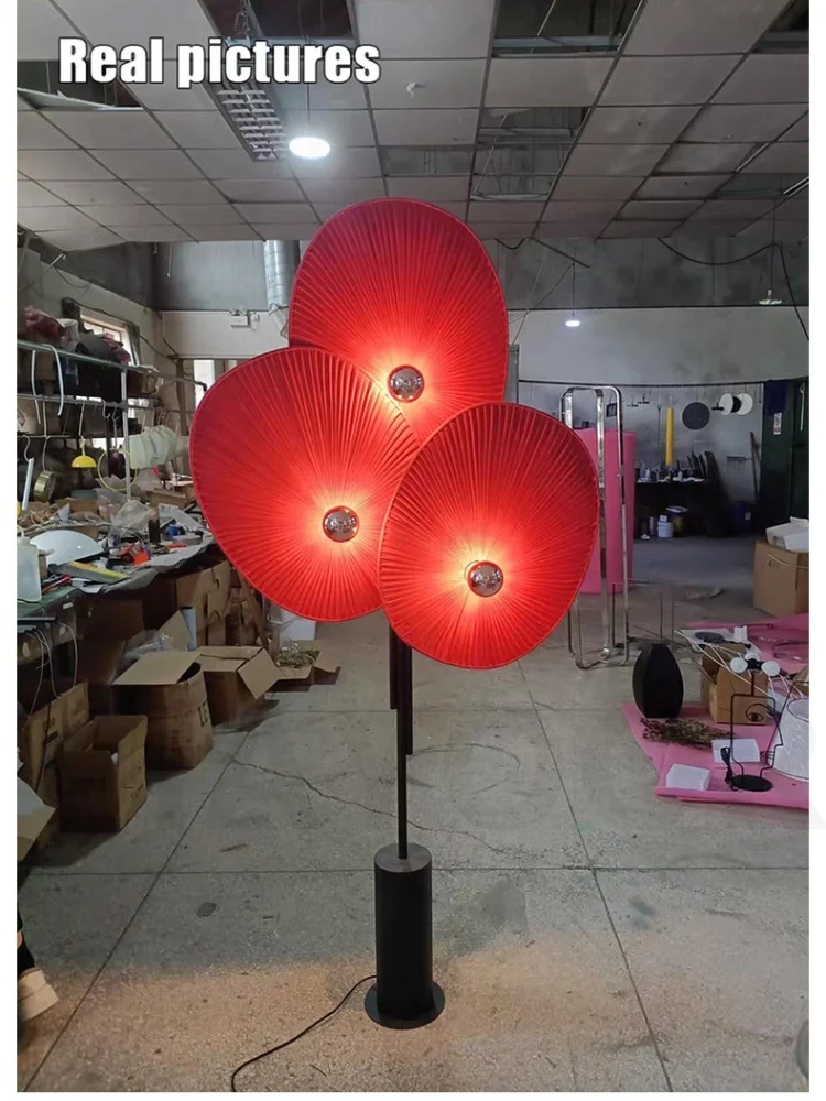 Postmodern Design Floor Lamp Nordic Living Room Sofa Standing Light Retro Creative Home Bedroom Decorative Light LED Lighting