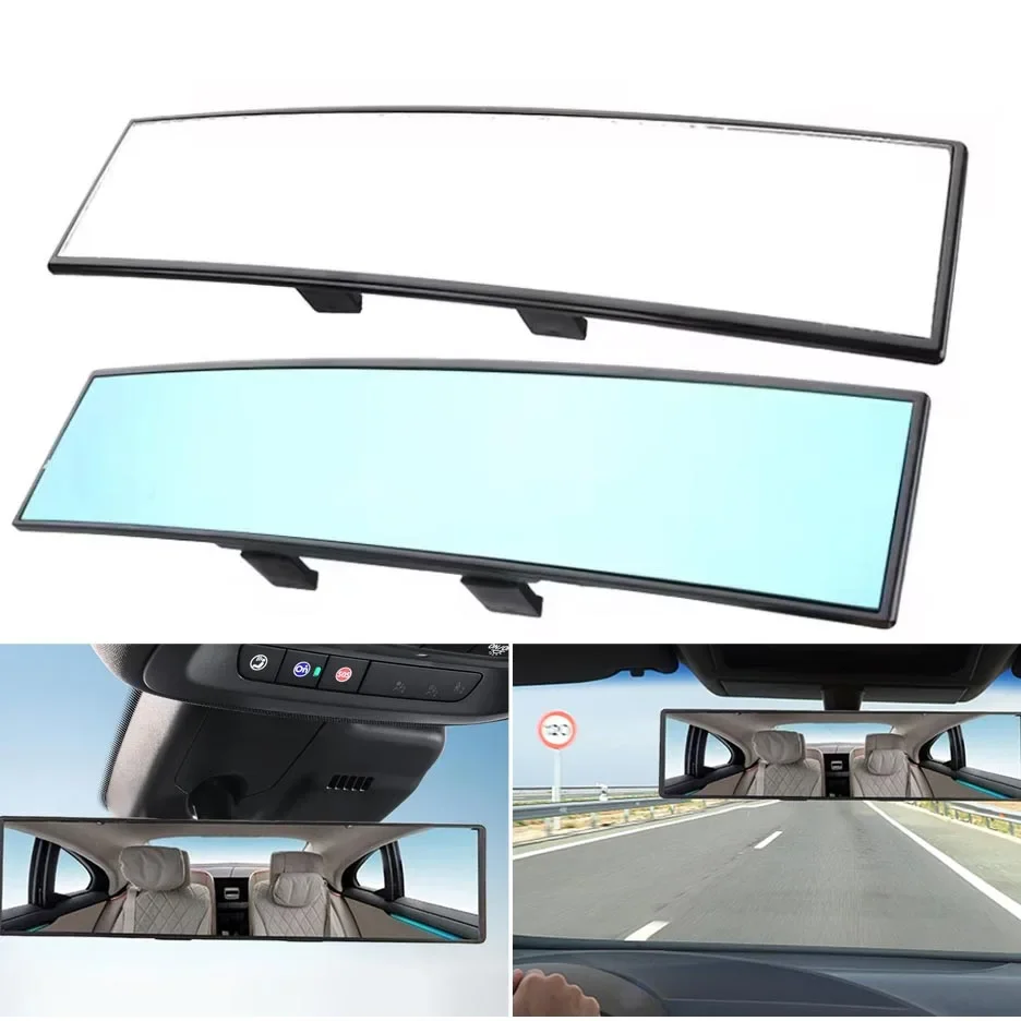 Espejos de coche para bebé, espejo retrovisor Interior antideslumbrante, espejo retrovisor convexo gran angular, Monitor auxiliar panorámico de gran visión