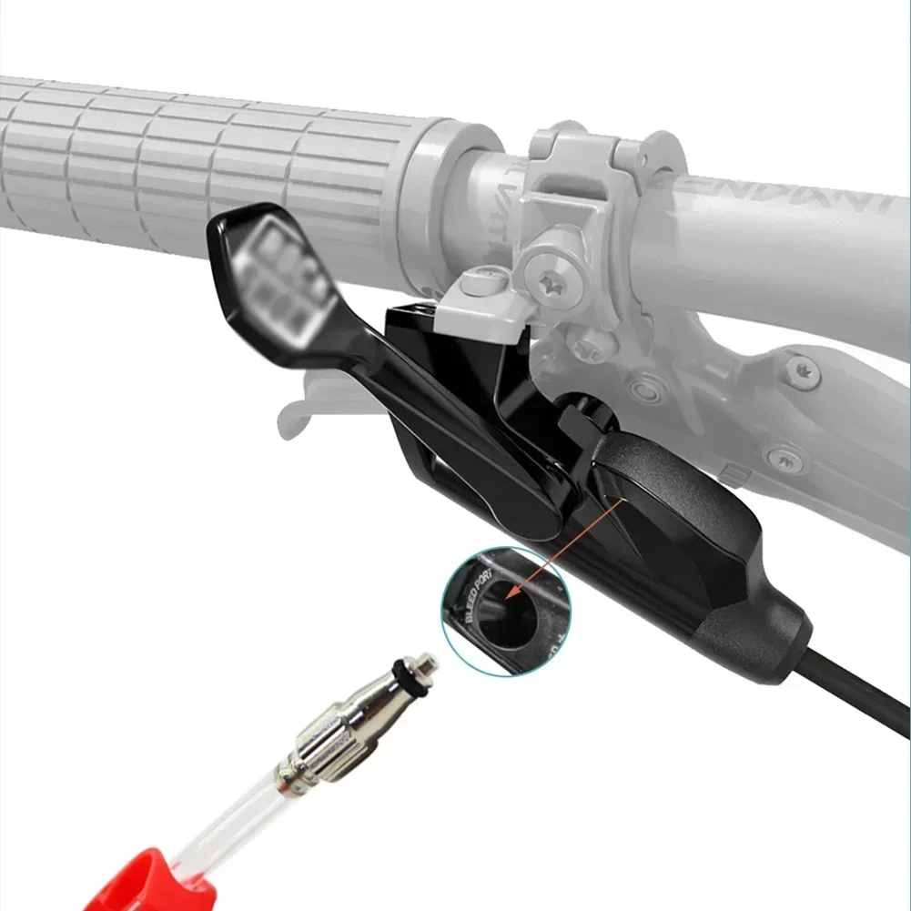 1pcs Reverb Remote Bicycle Hydraulic Brake Custom Oil Injection Joint For Rockshox Metal Oil Injection Connector