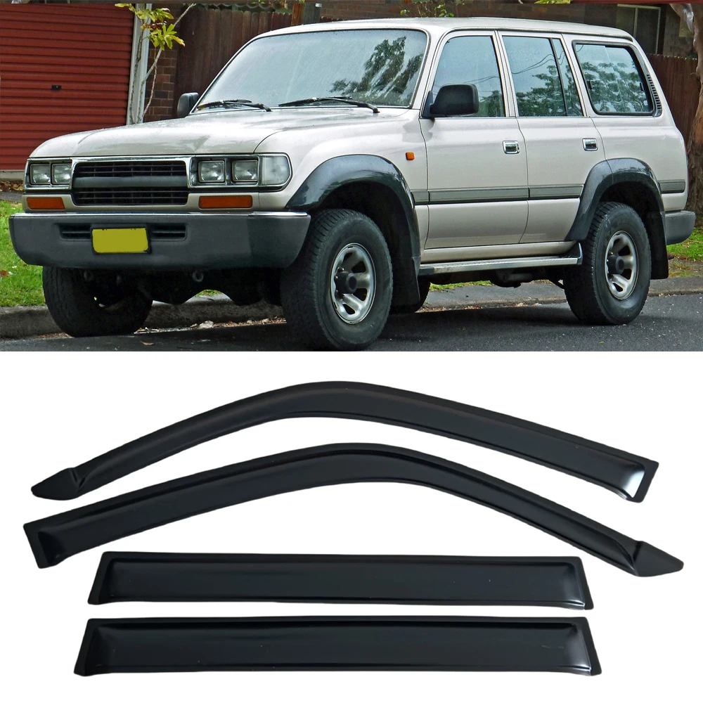 

Оконный козырек для TOYOTA LAND CRUISER J80 1991 1992 1993 1994 1995 1996 1997, ветровые дефлекторы, защита от дождя, дверной козырек, вентиляционные шторы