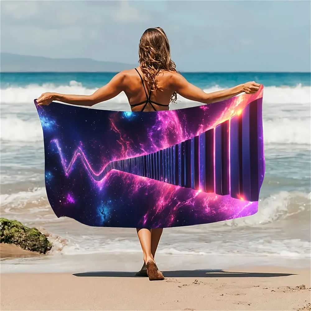 

Galactic Stairway Bath Towel - Ultra-Soft, Super Absorbent, Quick-Dry - Perfect for Everyday Use and Gifts, Stunning Design