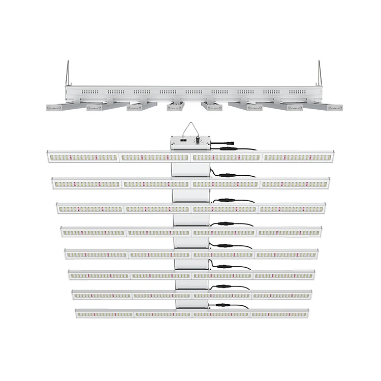 تركيبات الدفيئة الزراعة المائية نظام المزرعة العمودية 600 واط 1000 واط مخصص الفراولة قطاع الفطر Uv 1000 واط Ip65 Led تنمو ضوء #4